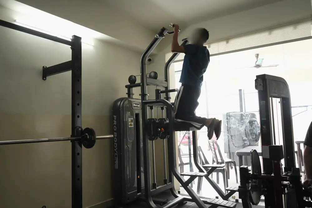 Full body machine circuit at Affinity Rehab